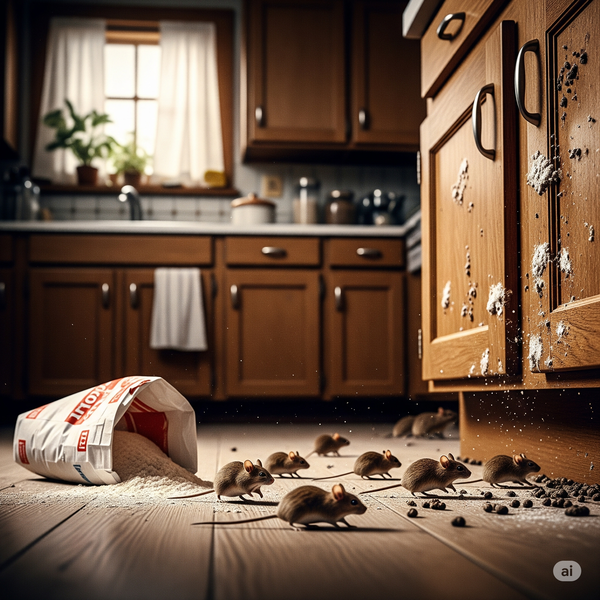 mice infection in house belfast